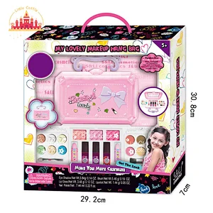 Kids Beauty Pretend Set Toy Portable Lovely Plastic Makeup Handbag SL10A017