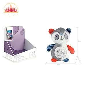 Wholesale Cute Owl Stuffed Night Lamp Soother Projection Plush Toy For Baby SL21E029