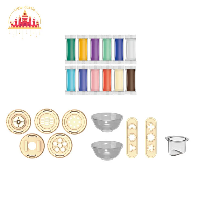Popular Kids Educational DIY Non-toxic Machine Play Dough Set With Color Clay SL01A431