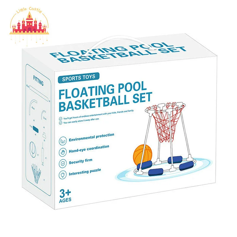 High Quality Swimming Pool Play Game Inflatable Water Basketball Hoop For Kids SL01F051