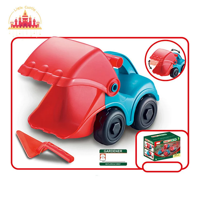 Hot Selling Outdoor Garden Play Tool Plastic Engineering Truck Toy For Kids SL04A416