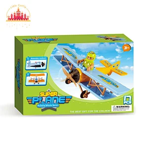 New Arrival Educational Block Set Plastic Assembly Aircraft Toy For Kids SL04A331