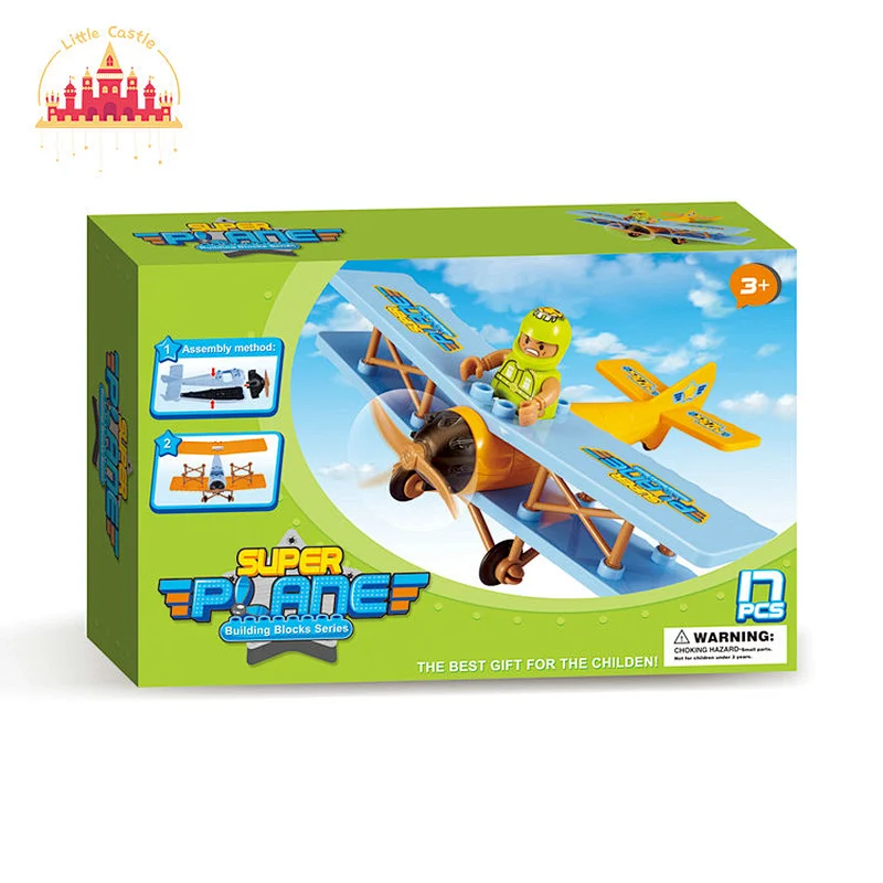 New Arrival Educational Block Set Plastic Assembly Aircraft Toy For Kids SL04A331