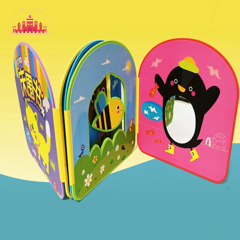 Hot Sale Animal Recognition Japanese Assembly Early Learning Book For Kids SL18A019