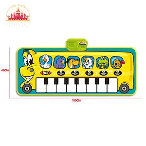 Cartoon Educational Piano Play Mat Electronic Portable Musical Blanket For Kids SL07D013