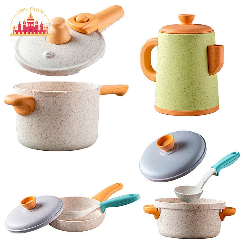 Eco-friendly Cooking Set Toy Simulation 21 Pcs Induction Cooker Toy For Kids SL10D785