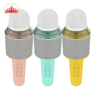 Multifunctional Mic Speaker Portable Wireless Handheld Microphones With Light SL07C006