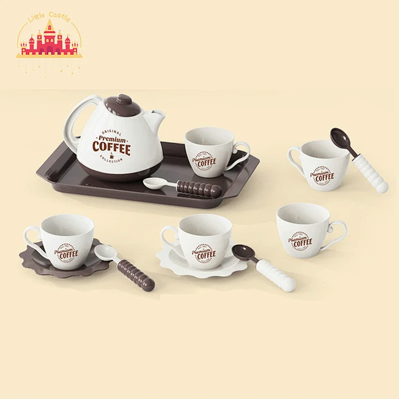 Pretend Role Play Kitchen Accessories Plastic Coffee Cup Set Toys For Kids SL10D383