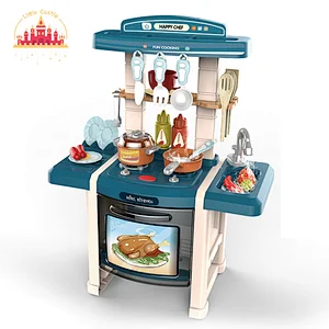 Popular Kids Cooking Pretend Play 65 CM Plastic Kitchen Toy With Light Sound SL10C197