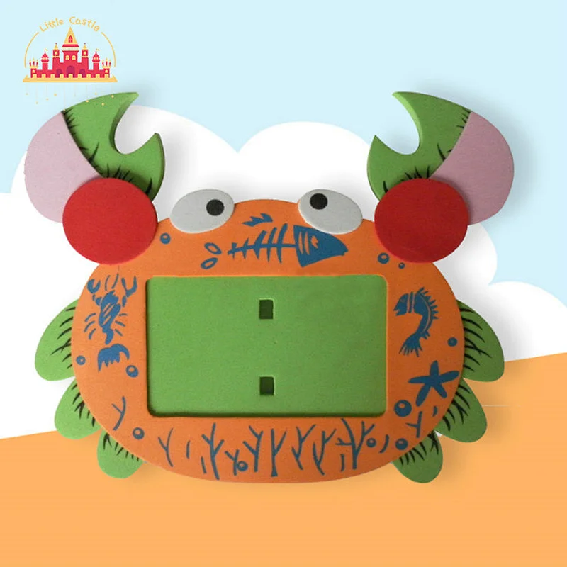 Popular Educational Handmade Toy Cartoon Animal EVA Photo Frame For Kids SL18A033