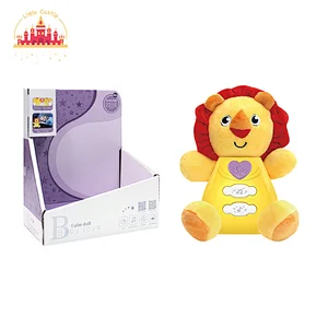 Wholesale Soft Stuffed Plush Toy Educational Bear Hand Puppet For Baby SL21E064
