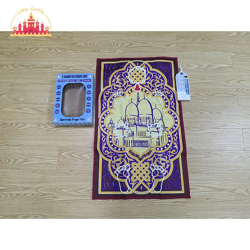 Kids Educational Worship Blanket Electronic Muslim Prayer Mat With Sound SL12E106