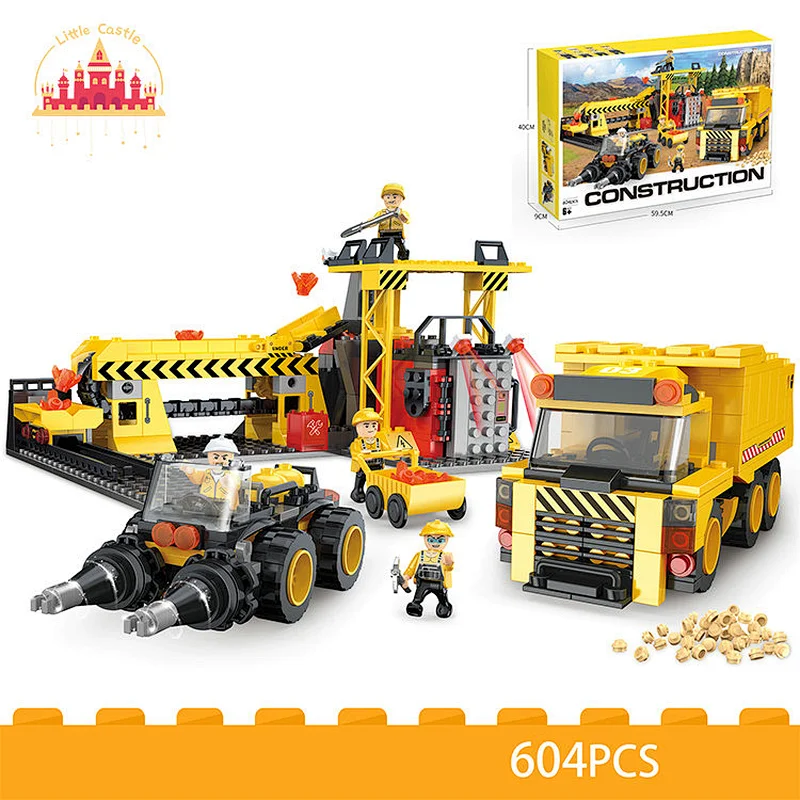 2023 New 157 Pcs Blocks Set DIY Plastic Pull Back Racing Car Toy For Kids SL13A634