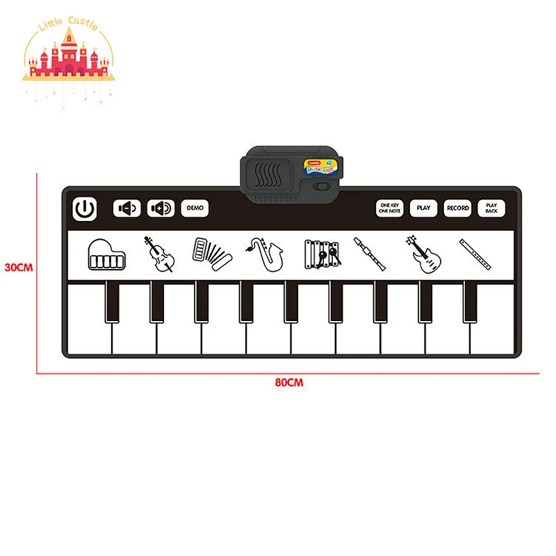 High Quality Musical Play Mat Electronic Piano Keyboard Blanket For Kids SL07D041