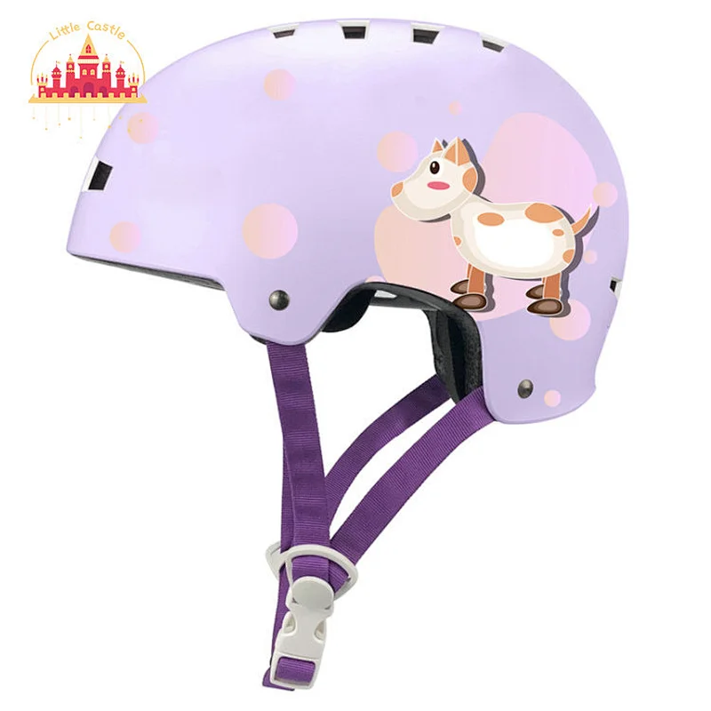 Kids Roller Skating Protective Equipment Printed Sports Helmet SL01D055