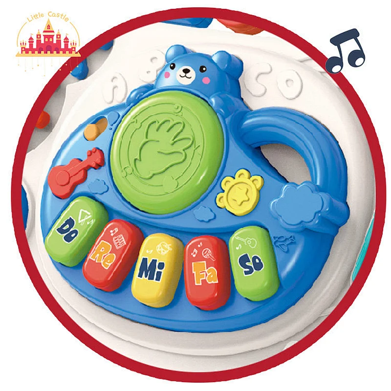Customize Baby Learning Musical Toy Plastic Activity Walker With Drawing Board SL16E017