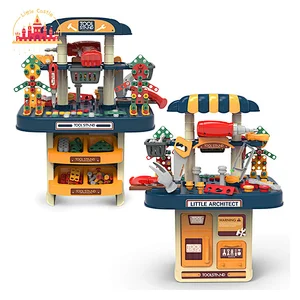 New Design Pretend Play Tool Set Toys Assembly Plastic Tool Table For Kids SL03D016