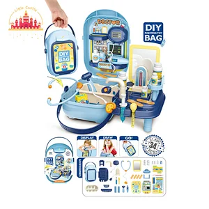 3 in 1 Portable Suitcase Bus Educational 24 Pcs Plastic Fishing Toy For Kids SL10G106