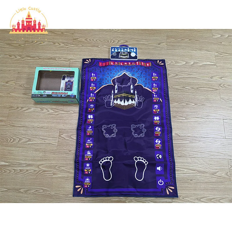 Kids Educational Worship Blanket Electronic Muslim Prayer Mat With Sound SL12E106