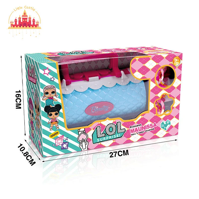 Customize Beauty Set Toys Pretend Play Plastic Makeup Suitcase For Kids SL10A261