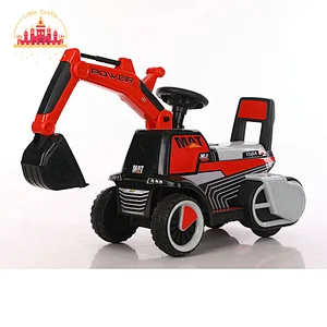 Popular Engineering Vehicle Toy Plastic Electric Ride On Excavator For Kids SL16A005