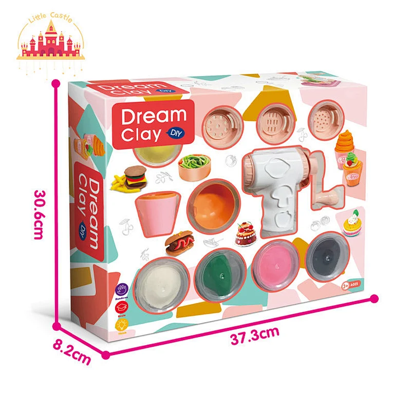 Hot Selling Educational DIY Color Clay Plastic Noodle Machine Toy For Kids SL01A408