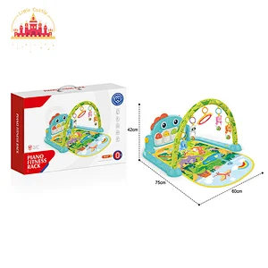 Multifunctional Piano Fitness Rack Baby Dinosaur Play Mat With Light Music SL08K082