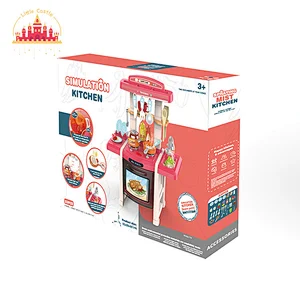 Popular Kids Cooking Pretend Play 65 CM Plastic Kitchen Toy With Light Sound SL10C197