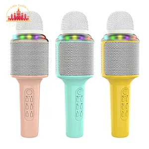 Multifunctional Mic Speaker Portable Wireless Handheld Microphones With Light SL07C006