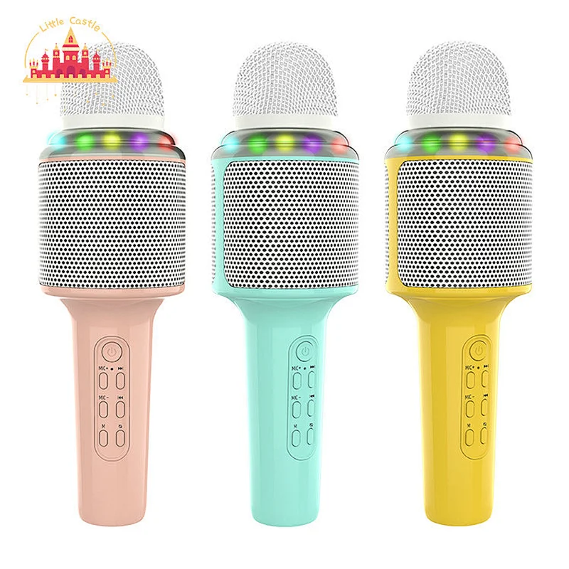Multifunctional Mic Speaker Portable Wireless Handheld Microphones With Light SL07C006