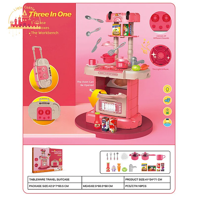 Hot Selling Doctor Suitcase Pretend Play Plastic Medical Table For Kids SL10G493