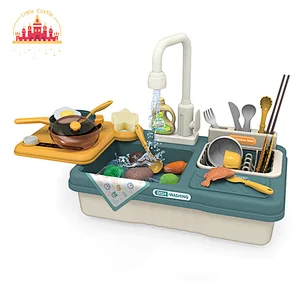 Wholesale 31 Pcs Kitchen Play Set Simulation Plastic Dishwasher Toy For Kids SL10D807