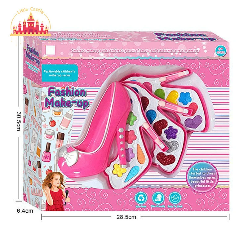 Non-toxtic 2 Layers Cartoon Elephant Plastic Cosmetics Set Toys For Kids SL10A272