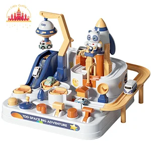 Funny Space Adventure Game Splicing Track Set Plastic Rail Cars Toy For Kids SL04B027