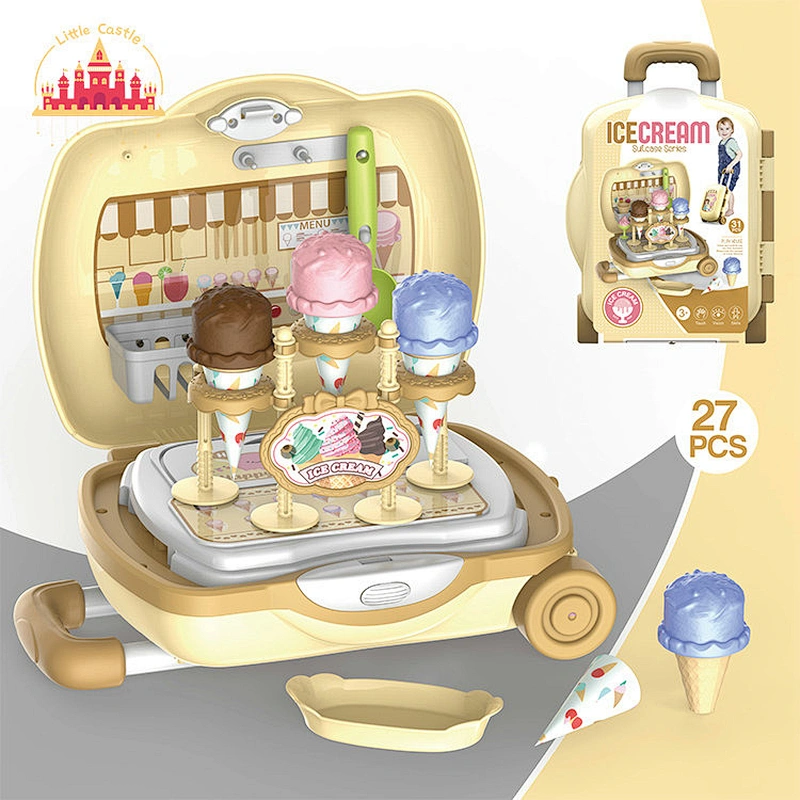 High Quality Trolley Case Pretend Play 18 Pcs Plastic Doctor Set Toys For Kids SL10G314