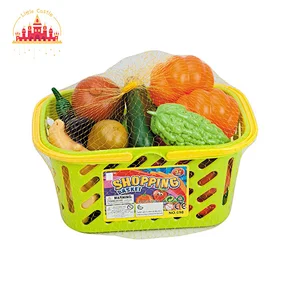 Wholesale Food Simulation Set 71 Pcs Plastic Fruit Vegetable Toys For Kids SL10D603