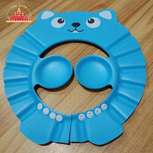 Hot Sale Bathing Protecton Soft Adjustable Cute Cartoon Shower Hat For Baby SL18A002