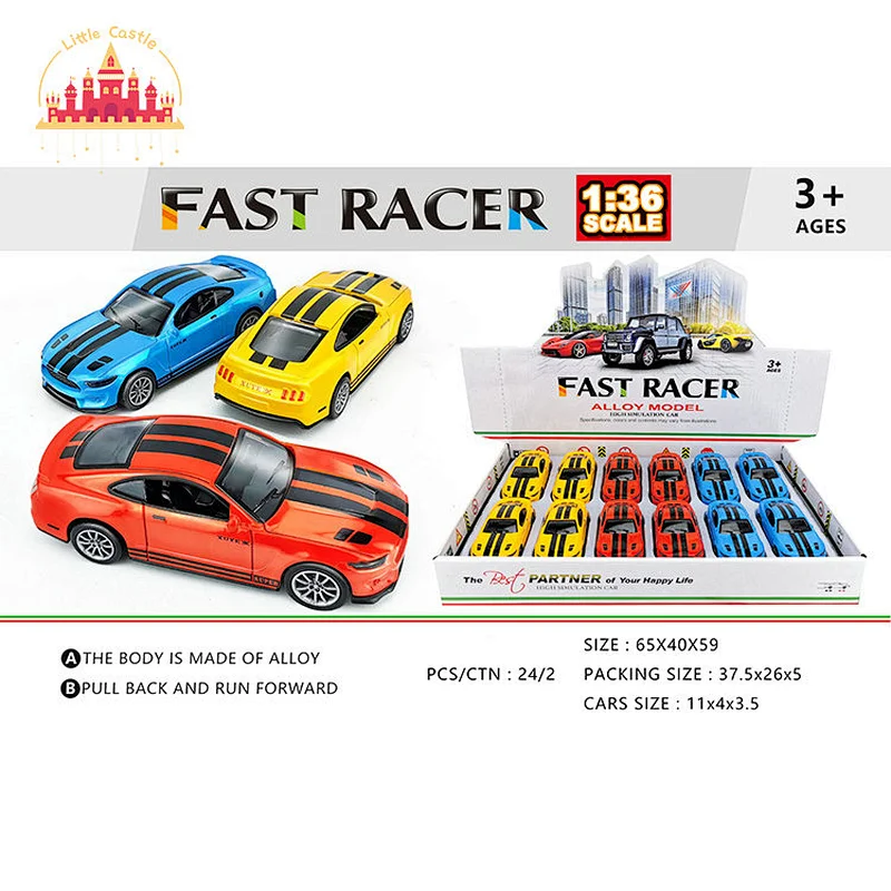 Hot Selling Kids Dircast Alloy Container Truck Toy With 12 Pcs Mini Cars SL04A663