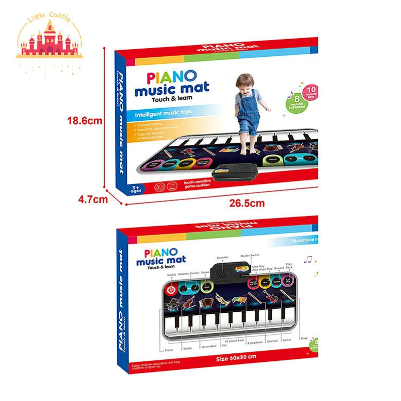 High Quality Musical Play Mat Electronic Piano Keyboard Blanket For Kids SL07D041