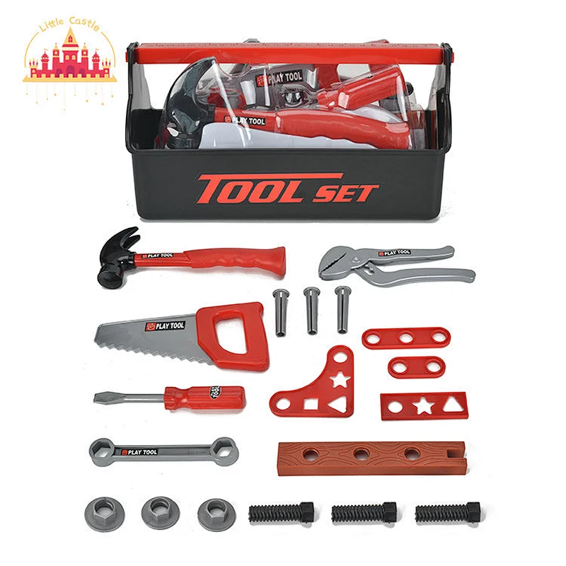 New Arrival Play House Assembly Tool Set Toys Plastic Tool Box For Kids SL03D117