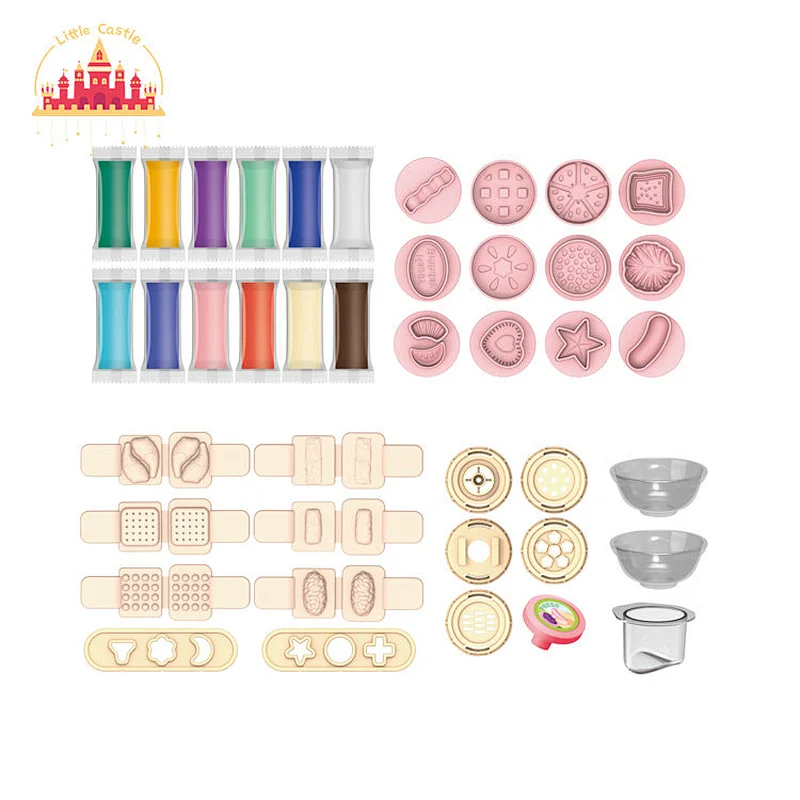 Educational Color Play Dough Set Toy DIY Noodle Making Machine For Kids SL01A428