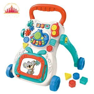 Customize Baby Learning Musical Toy Plastic Activity Walker With Drawing Board SL16E017