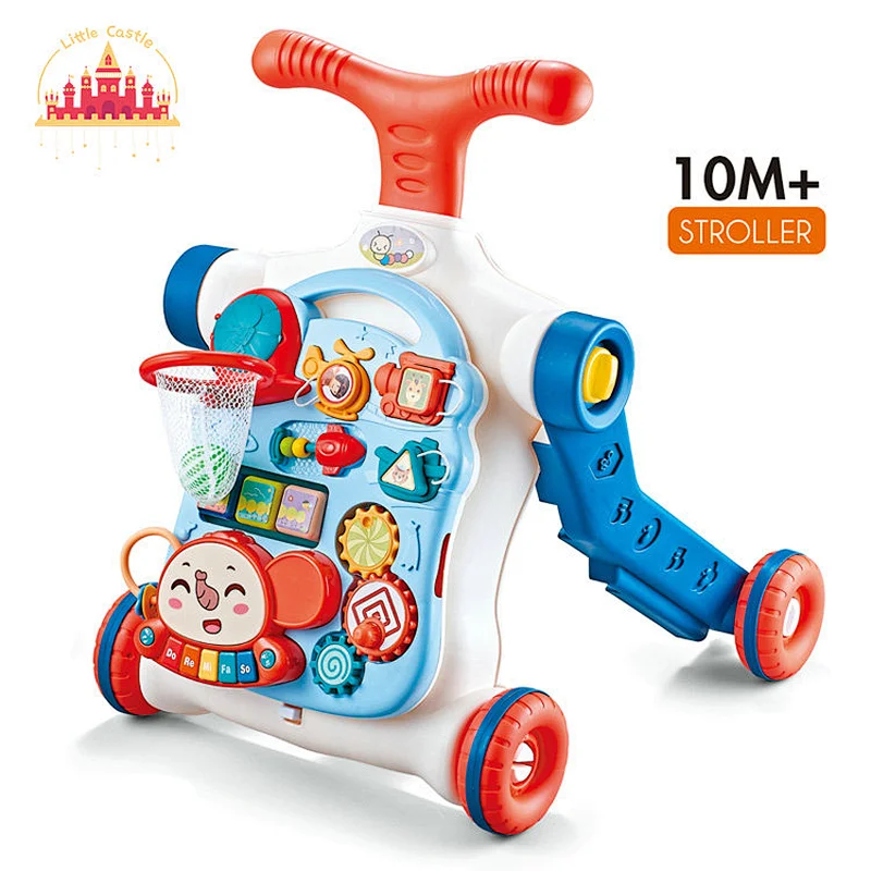 4 In 1 Educational Play Table Push Scooter Plastic Activity Walker For Baby SL16E011