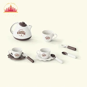 Pretend Role Play Kitchen Accessories Plastic Coffee Cup Set Toys For Kids SL10D383