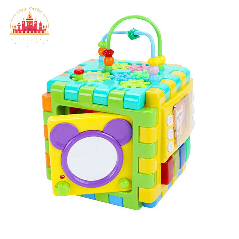 Early Educational Multifunctional Study Desk Plastic Activity Table For Kids SL12D004
