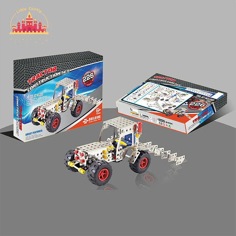 Customize DIY 3D Model 558 Pcs Metal Lunar Lander Building Blocks For Kids SL03E022
