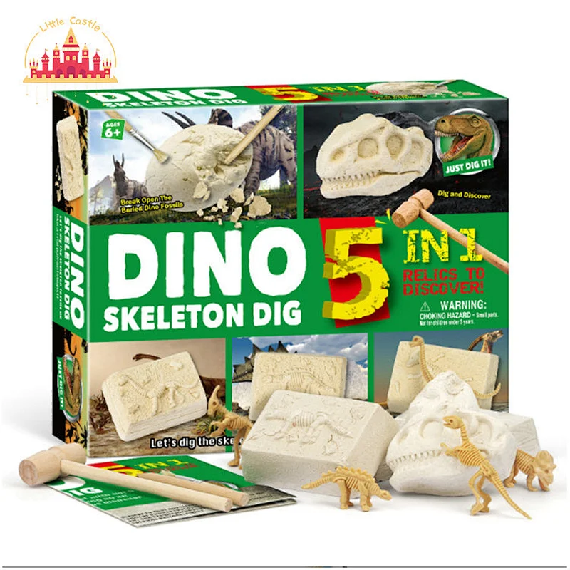 5 In 1 Magic World Excavation Set Handmade Digging Toy For Kids SL17A082