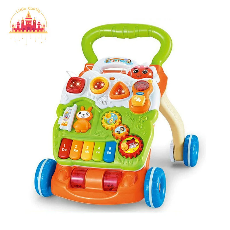 Factory Direct Educational Activity Toys Plastic Baby Walker With Music SL16E005