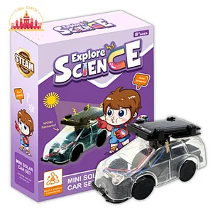 Hot Selling DIY Assembled Technology Plastic Solar Car Toy For Kids SL17A052