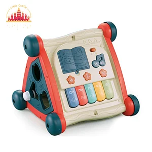 Mini Construction Vehicle Toy Kids Plastic Dinosaur Mixer Toy With Music SL07B012